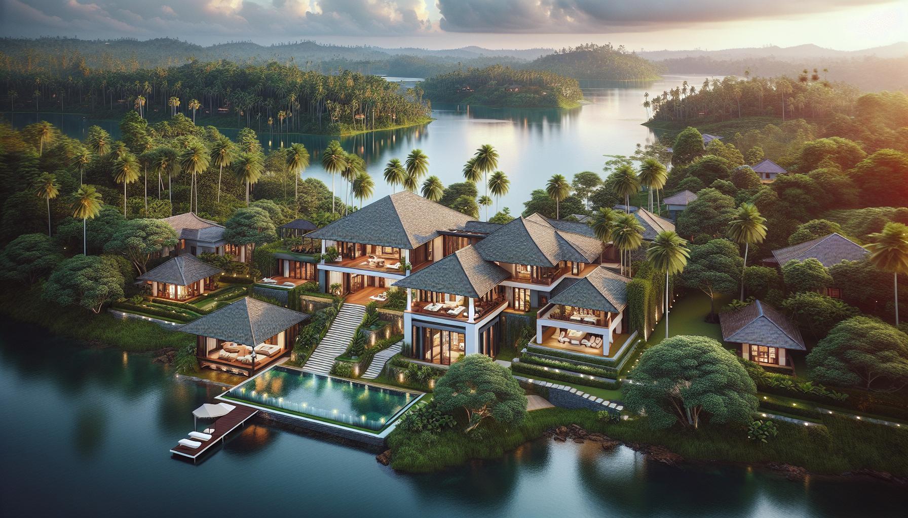 luxury-villa-on-lake-surrounded-by-tropical-forest