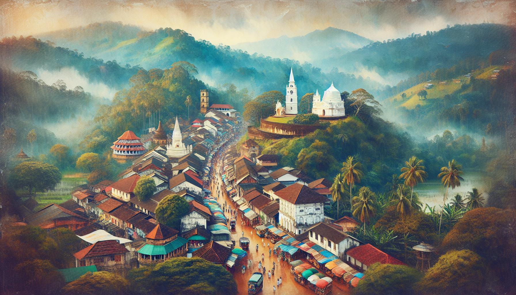 scenic-view-of-a-hilly-village-with-market-and-temples