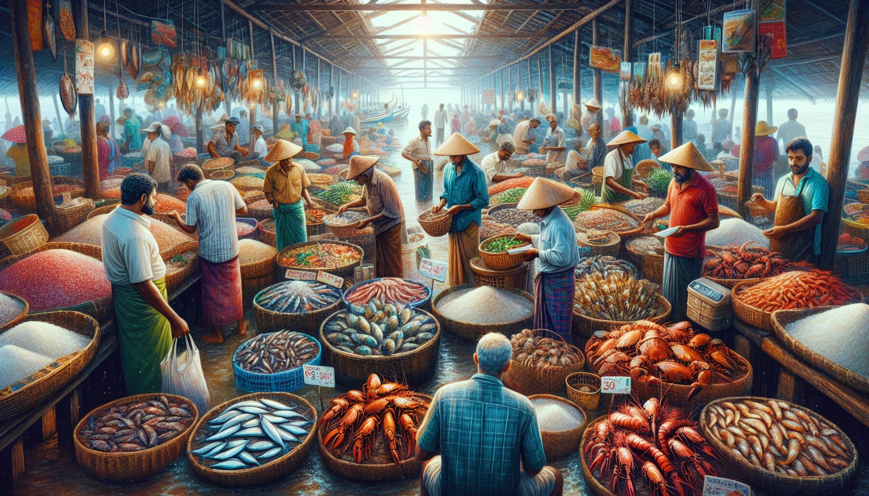 Freshest Seafood Markets On the Sri Lankan Coast