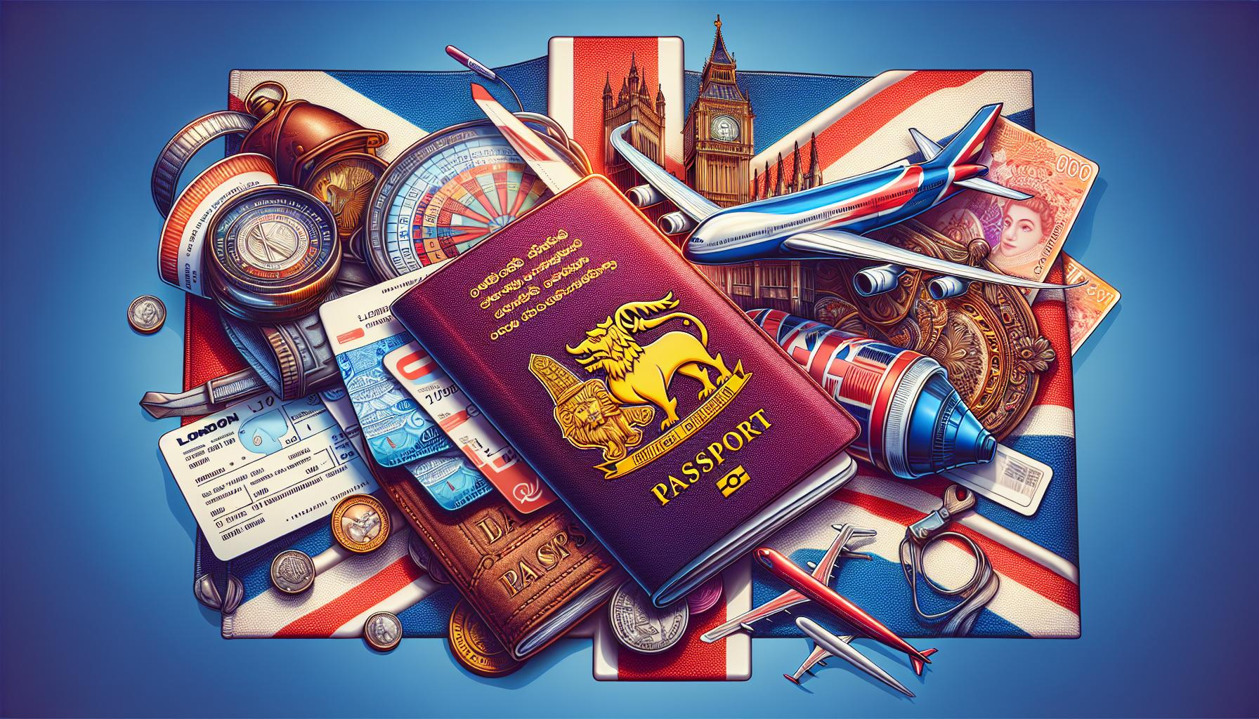 Travel Essentials and Symbols of London